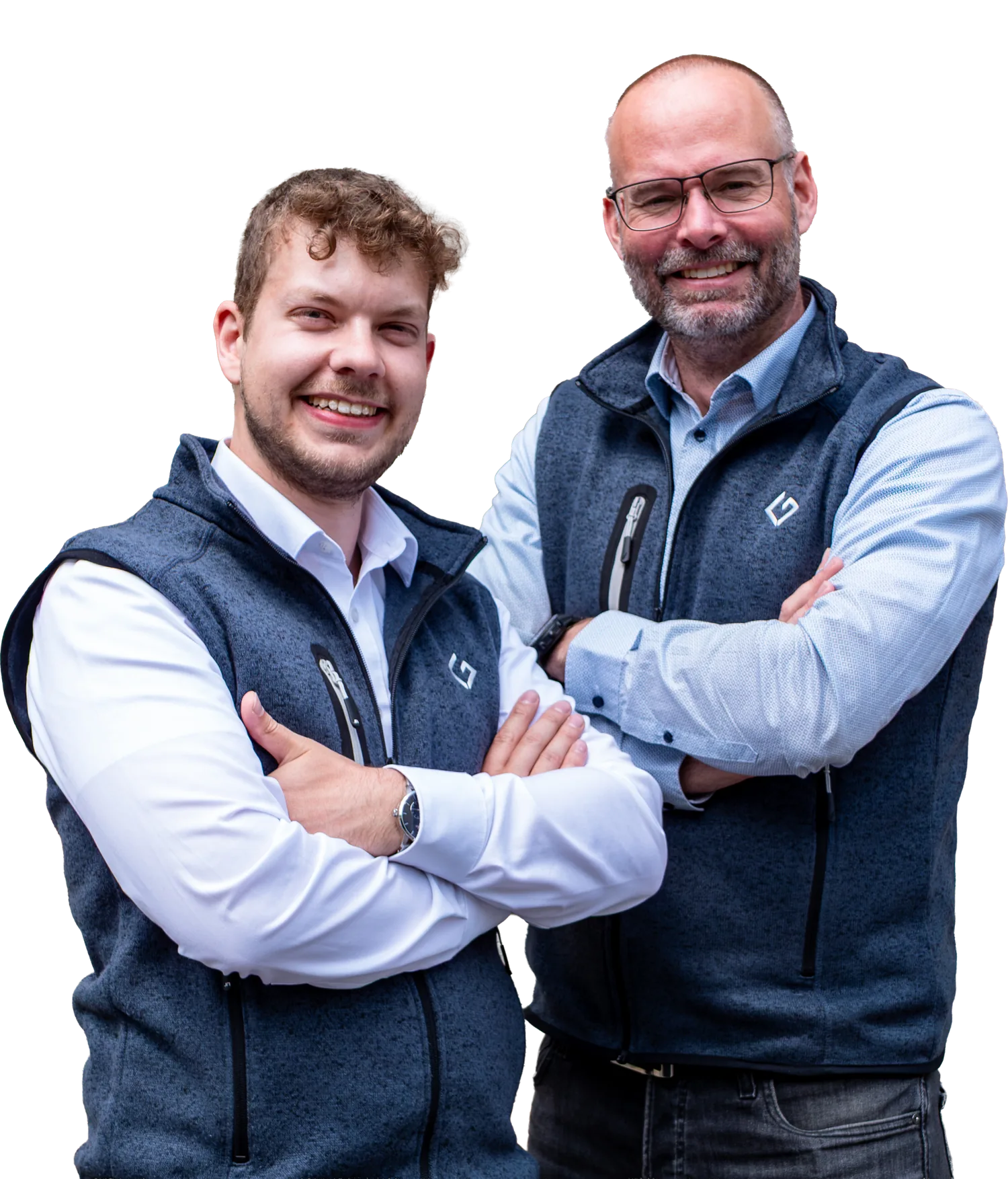 Markus und Olly von den codegiganten